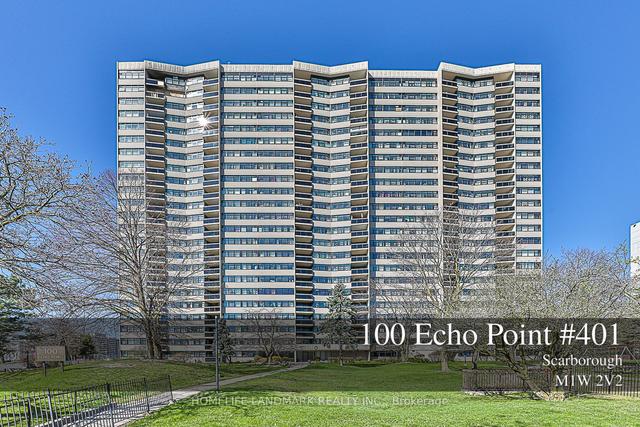 401 - 100 Echo Point, Condo with 3 bedrooms, 1 bathrooms and 1 parking in Toronto ON | Image 1