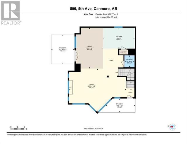 506 5 Avenue, House semidetached with 4 bedrooms, 2 bathrooms and 4 parking in Canmore AB | Image 40