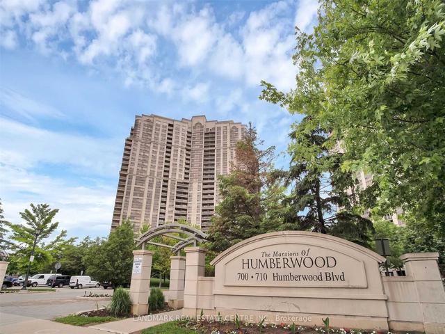 2410 - 710 Humberwood Blvd, Condo with 1 bedrooms, 1 bathrooms and 1 parking in Toronto ON | Image 1