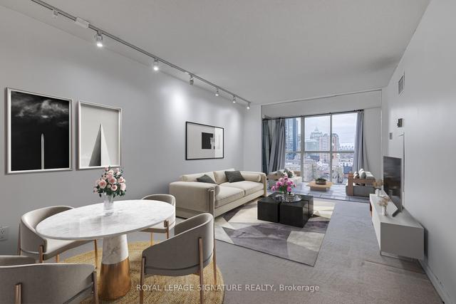 1403 - 15 Maitland Pl, Condo with 1 bedrooms, 1 bathrooms and 1 parking in Toronto ON | Image 1