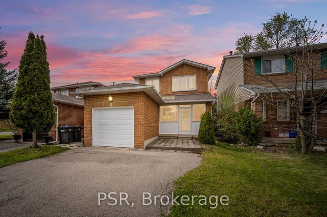 4 Summertime Ct, House detached with 3 bedrooms, 3 bathrooms and 3 parking in Brampton ON | Image 1