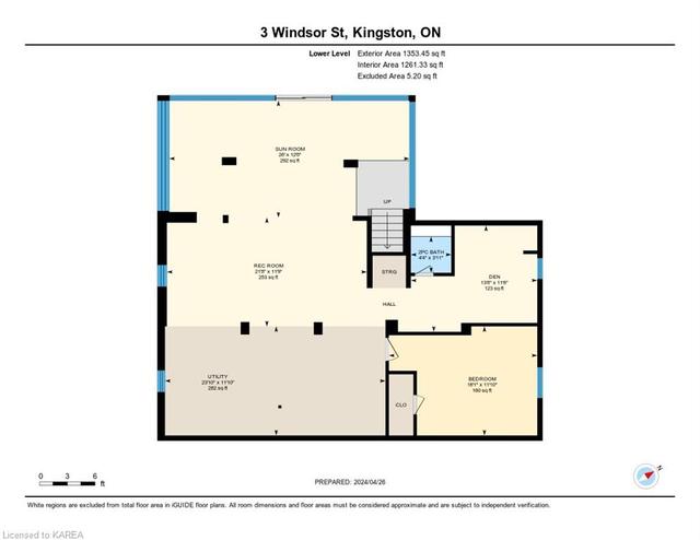 3 Windsor St, House detached with 3 bedrooms, 2 bathrooms and 3 parking in Kingston ON | Image 38