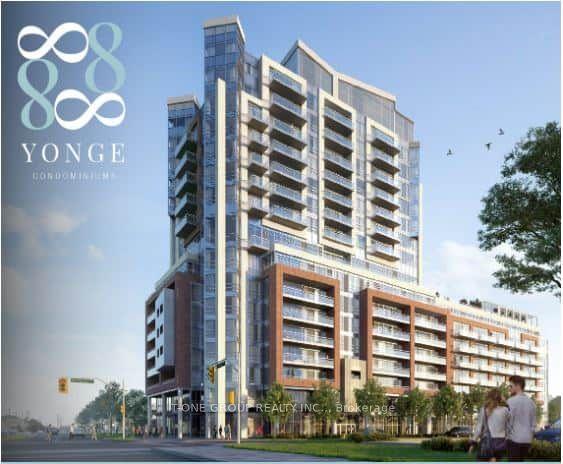 8888 Yonge St, Condo with 2 bedrooms, 2 bathrooms and 1 parking in Richmond Hill ON | Image 1