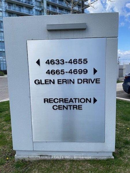1811 - 4633 Glen Erin Dr, Condo with 1 bedrooms, 1 bathrooms and 1 parking in Mississauga ON | Image 8