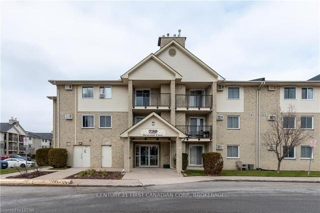 308 - 739 Deveron Cres, Condo with 2 bedrooms, 1 bathrooms and 0 parking in London ON | Image 12
