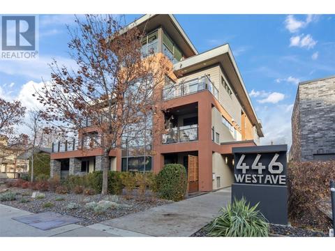 203 - 446 West Avenue, Condo with 2 bedrooms, 2 bathrooms and 1 parking in Kelowna BC | Card Image