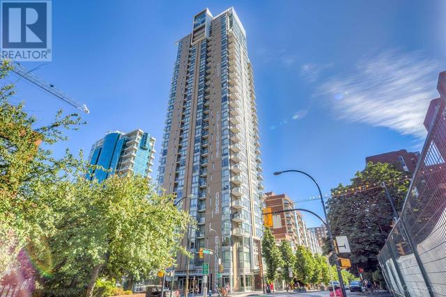 1205 - 1308 Hornby Street, Condo with 1 bedrooms, 1 bathrooms and null parking in Vancouver BC | Image 1