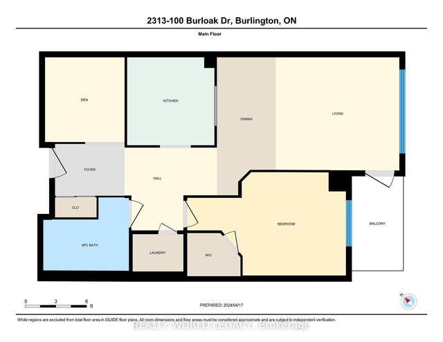 2313 - 100 Burloak Dr, Condo with 1 bedrooms, 1 bathrooms and 1 parking in Burlington ON | Image 21