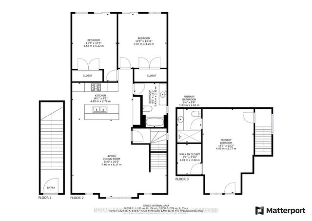 206 - 1005 Terra Verde Way, Townhouse with 3 bedrooms, 2 bathrooms and 3 parking in Kingston ON | Image 21