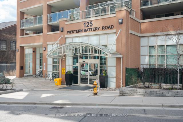408 - 125 Western Battery Rd, Condo with 1 bedrooms, 2 bathrooms and 1 parking in Toronto ON | Image 31