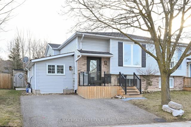 20 Quarry Dr, House semidetached with 2 bedrooms, 2 bathrooms and 2 parking in Orangeville ON | Image 1