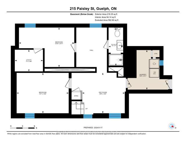 215 Paisley St, House detached with 5 bedrooms, 2 bathrooms and 7 parking in Guelph ON | Image 9