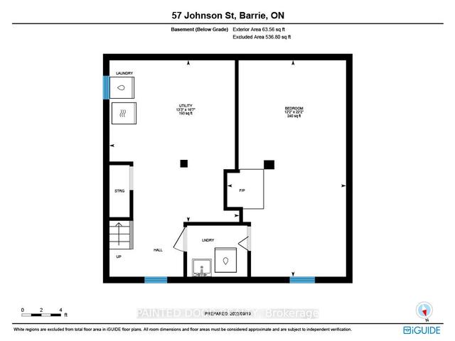 57 Johnson St, House detached with 2 bedrooms, 1 bathrooms and 3 parking in Barrie ON | Image 26