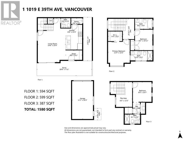 1 - 1019 39th Avenue, House detached with 3 bedrooms, 4 bathrooms and 1 parking in Vancouver BC | Image 33