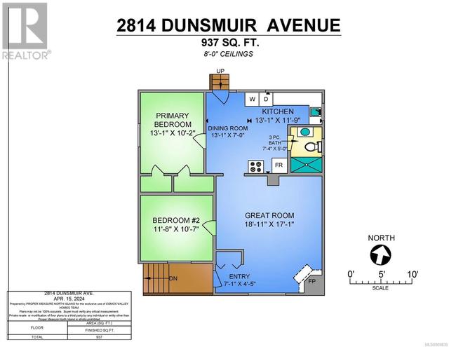 2814 Dunsmuir Ave, House detached with 2 bedrooms, 1 bathrooms and 1 parking in Cumberland BC | Image 18