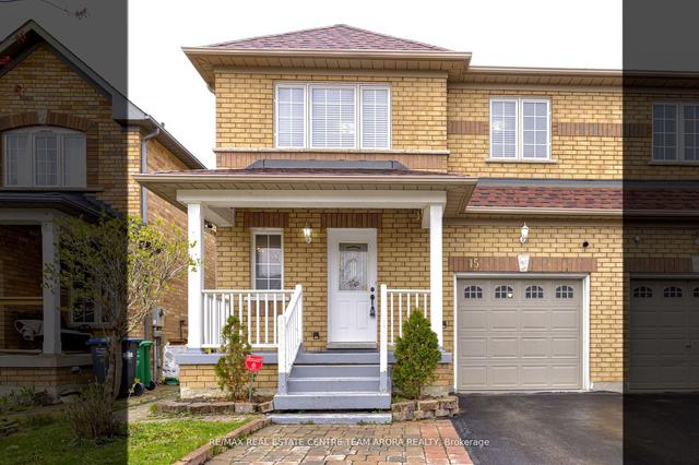 15 Bramcedar Cres, House semidetached with 3 bedrooms, 4 bathrooms and 4 parking in Brampton ON | Image 1