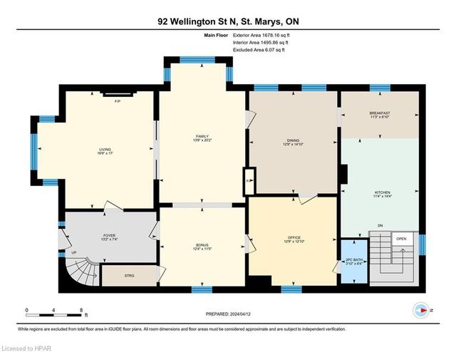 92 Wellington Street N, House detached with 4 bedrooms, 2 bathrooms and null parking in St. Marys ON | Image 42