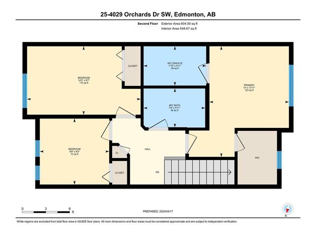 25 - 4029 Orchards Dr Sw, House attached with 3 bedrooms, 2 bathrooms and null parking in Edmonton AB | Image 56