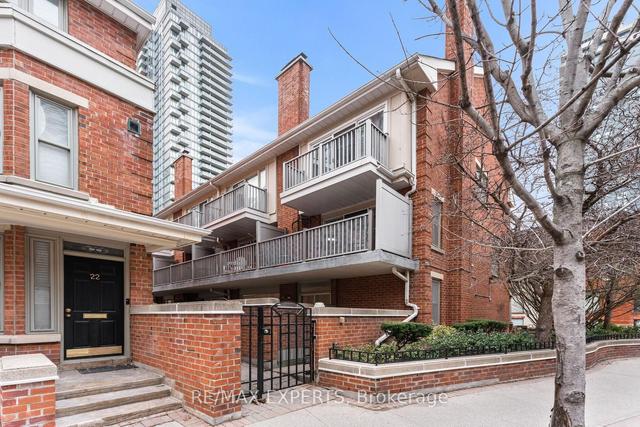 1 - 52 St Nicholas St, Townhouse with 1 bedrooms, 2 bathrooms and 2 parking in Toronto ON | Image 22