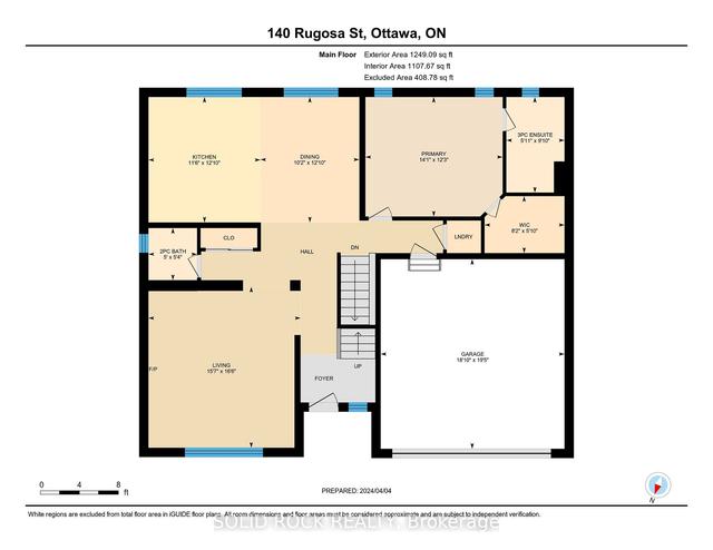 140 Rugosa St, House detached with 3 bedrooms, 5 bathrooms and 6 parking in Ottawa ON | Image 30