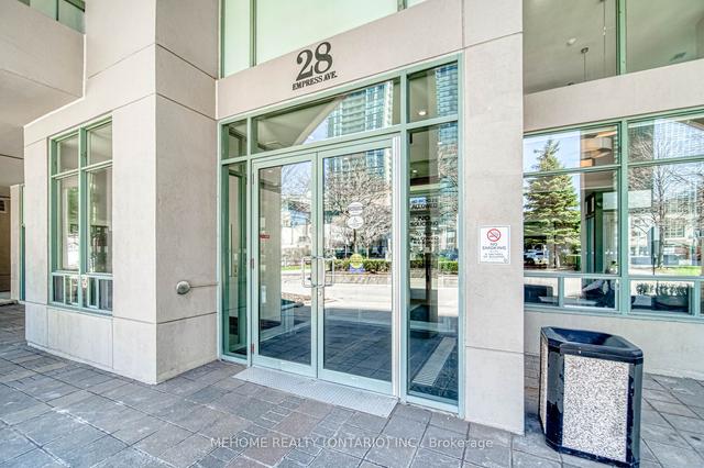 1611 - 28 Empress Ave, Condo with 3 bedrooms, 2 bathrooms and 1 parking in Toronto ON | Image 23