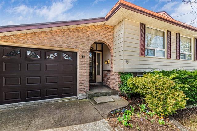 6 Thunderbird Court, House detached with 3 bedrooms, 1 bathrooms and 2 parking in Hamilton ON | Image 2