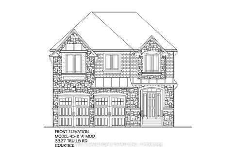 lot 1 - 3327 Trulls Rd, House detached with 4 bedrooms, 4 bathrooms and 6 parking in Clarington ON | Card Image