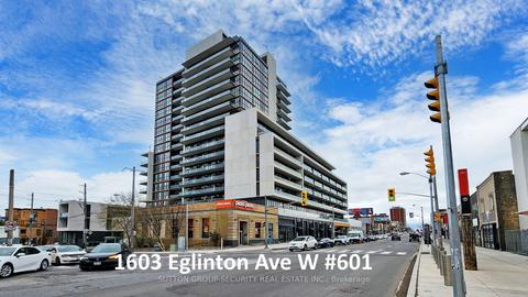 601 - 1603 Eglinton Ave W, Condo with 1 bedrooms, 1 bathrooms and 0 parking in Toronto ON | Card Image