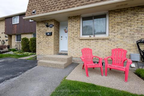 101 - 50 Lakeshore Rd S, Townhouse with 3 bedrooms, 2 bathrooms and 1 parking in St. Catharines ON | Card Image