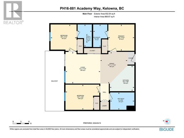 ph16 - 881 Academy Way, Condo with 3 bedrooms, 3 bathrooms and 1 parking in Kelowna BC | Image 32