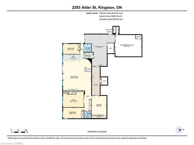 2293 Alder Street, House detached with 5 bedrooms, 5 bathrooms and null parking in Kingston ON | Image 42