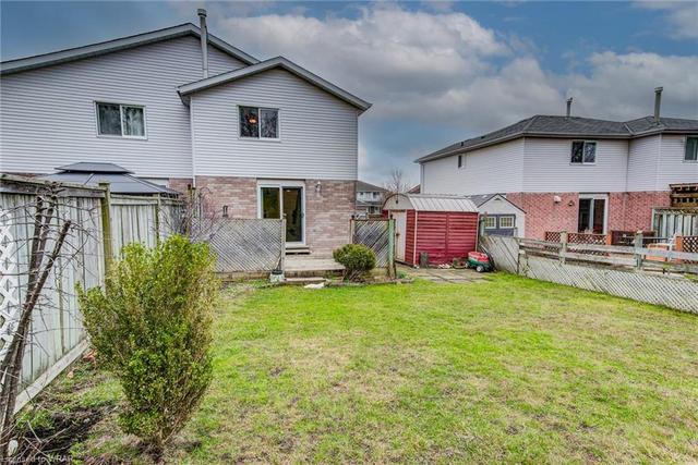 296 Benesfort Crescent, House semidetached with 3 bedrooms, 1 bathrooms and 3 parking in Kitchener ON | Image 35