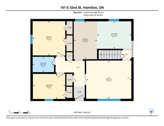151 East 32nd St, House detached with 2 bedrooms, 2 bathrooms and 2 parking in Hamilton ON | Image 19