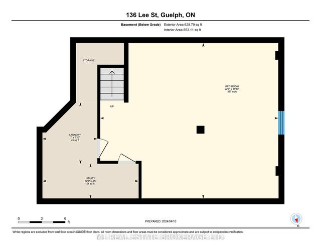 136 Lee St, House attached with 3 bedrooms, 2 bathrooms and 2 parking in Guelph ON | Image 25