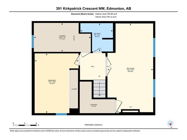 391 Kirkpatrick Cr Nw, House detached with 3 bedrooms, 2 bathrooms and null parking in Edmonton AB | Image 29