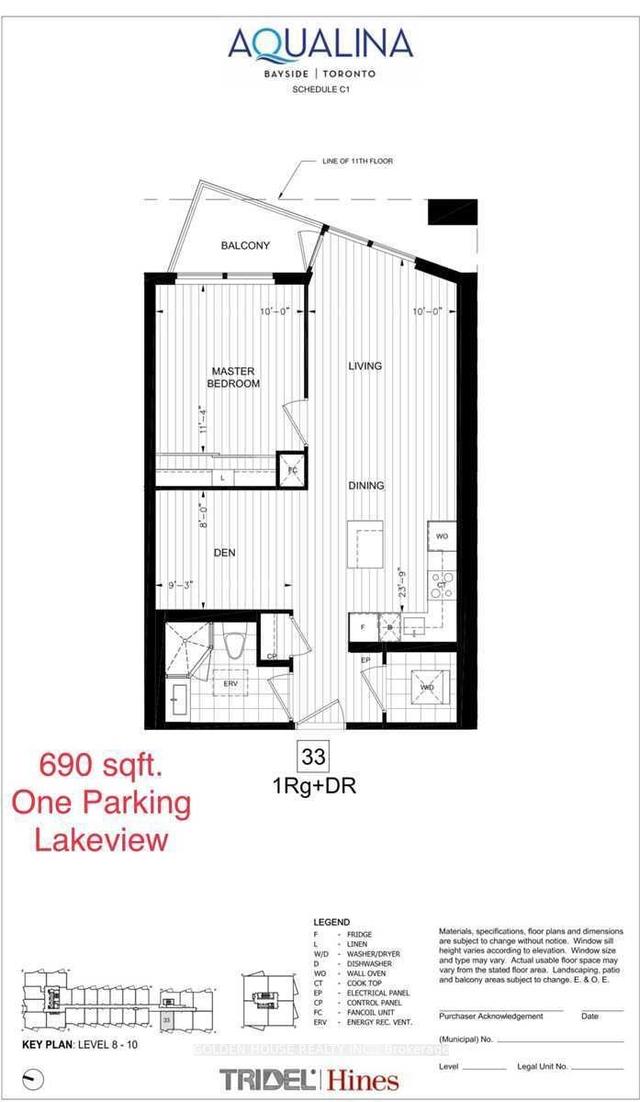 1033 - 15 Merchants' Wharf, Condo with 1 bedrooms, 1 bathrooms and 1 parking in Toronto ON | Image 18