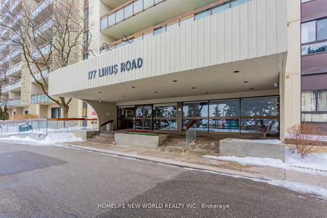 1008 - 177 Linus Rd, Condo with 2 bedrooms, 1 bathrooms and 1 parking in Toronto ON | Image 33