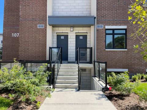 221 - 1070 Douglas Mccurdy Cmn, Townhouse with 3 bedrooms, 3 bathrooms and 2 parking in Mississauga ON | Card Image