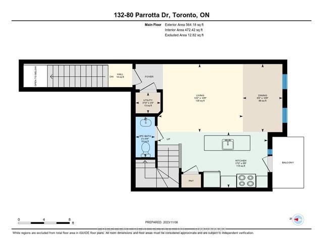 132 - 80 Parrotta Dr N, Townhouse with 2 bedrooms, 2 bathrooms and 1 parking in Toronto ON | Image 33