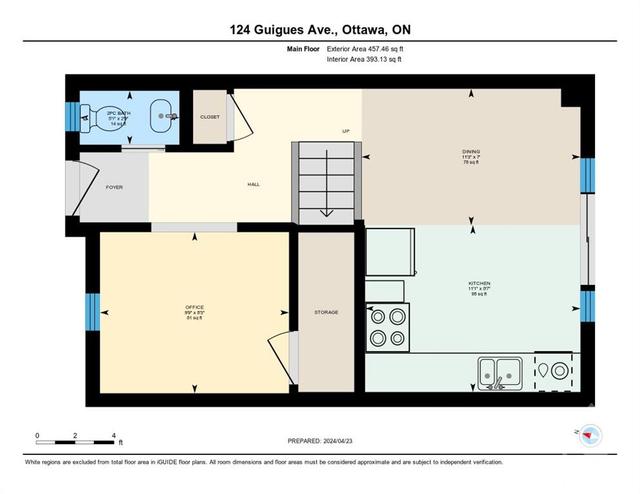 d - 124 Guigues Avenue, Townhouse with 2 bedrooms, 3 bathrooms and 1 parking in Ottawa ON | Image 28