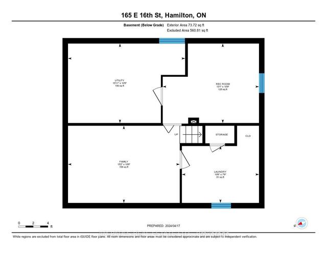 165 East 16th St, House detached with 2 bedrooms, 1 bathrooms and 1 parking in Hamilton ON | Image 35