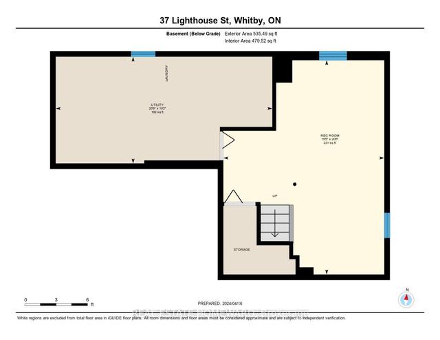 37 Lighthouse St, House detached with 3 bedrooms, 3 bathrooms and 2 parking in Whitby ON | Image 16