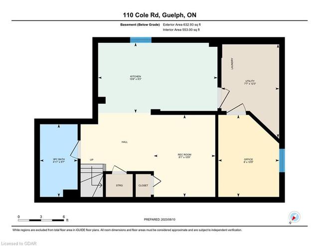 110 Cole Road, House detached with 3 bedrooms, 2 bathrooms and 3 parking in Guelph ON | Image 46