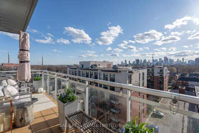 801 - 233 Carlaw Ave, Condo with 2 bedrooms, 1 bathrooms and 1 parking in Toronto ON | Image 28