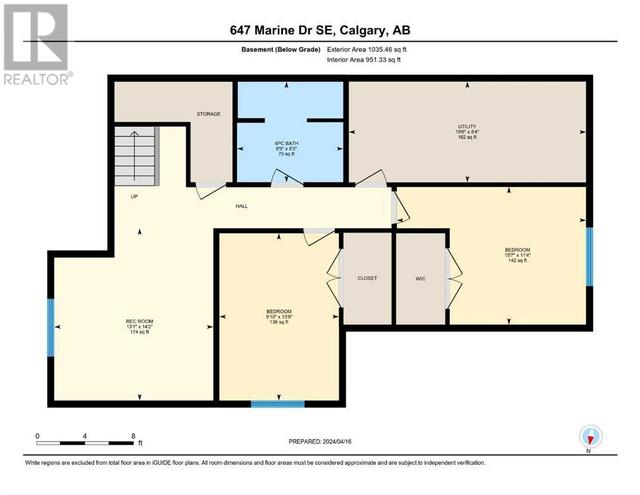 647 Marine Drive Se, House semidetached with 3 bedrooms, 2 bathrooms and 2 parking in Calgary AB | Image 50