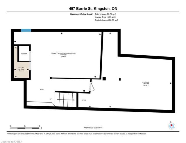 497 Barrie Street, House attached with 2 bedrooms, 2 bathrooms and 3 parking in Kingston ON | Image 19