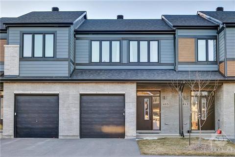 405 Cope Drive, Townhouse with 3 bedrooms, 3 bathrooms and 2 parking in Ottawa ON | Card Image