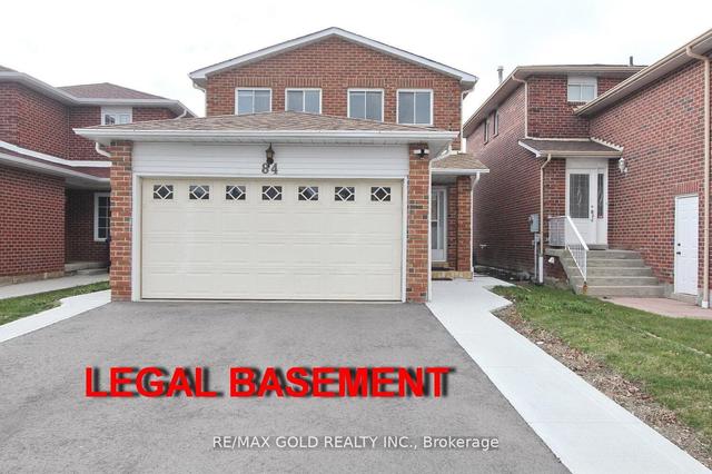 84 Metzak Dr, House detached with 3 bedrooms, 4 bathrooms and 6 parking in Brampton ON | Image 1