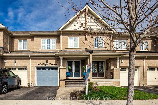114 Baffin Cres, House attached with 3 bedrooms, 4 bathrooms and 3 parking in Brampton ON | Image 1