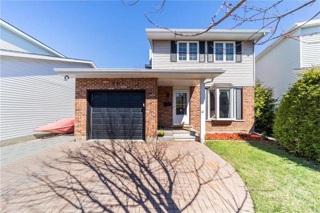 20 Canbury Crescent, House detached with 3 bedrooms, 3 bathrooms and 4 parking in Ottawa ON | Image 1